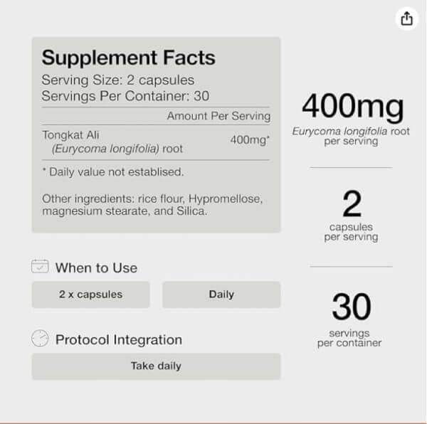 Momentous Tongkat Ali Review Is Huberman Tongkat Ali